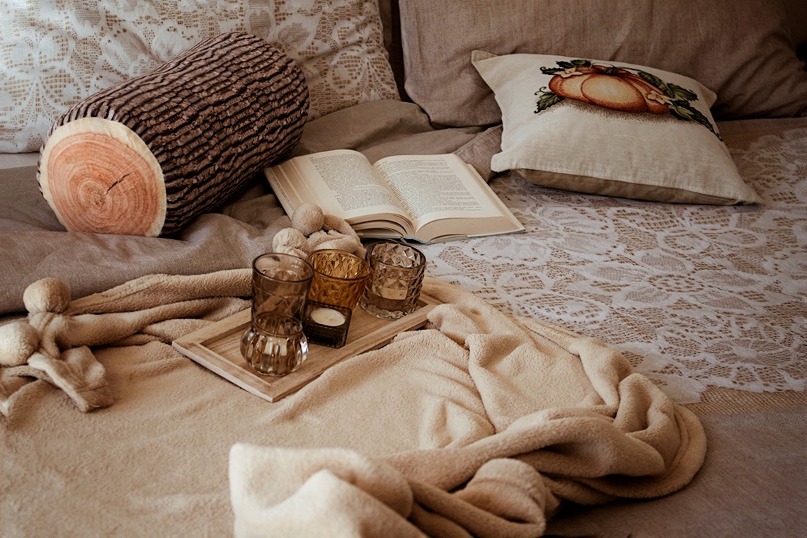 arredare la camera da letto in autunno