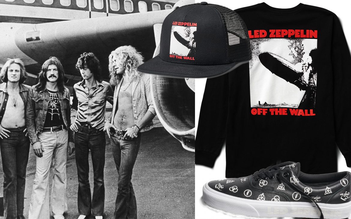 vans con i led zeppelin