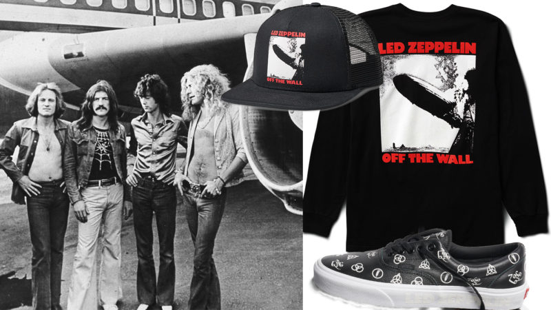 vans con i led zeppelin