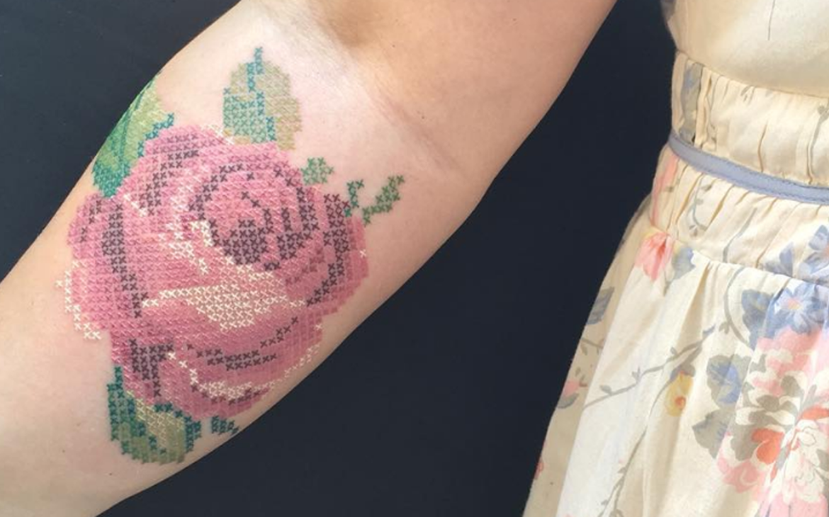 tatuaggi ricamati