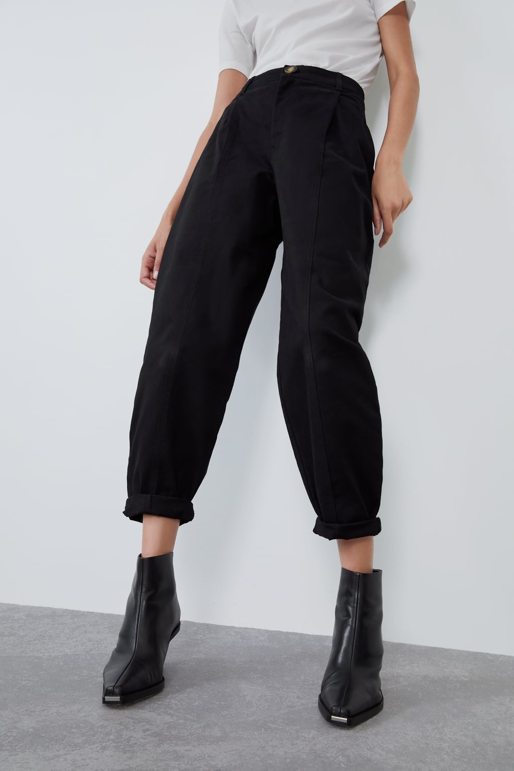 pantaloni slouchy