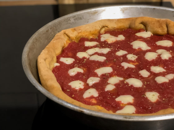 Pizza senza lievito con bicarbonato