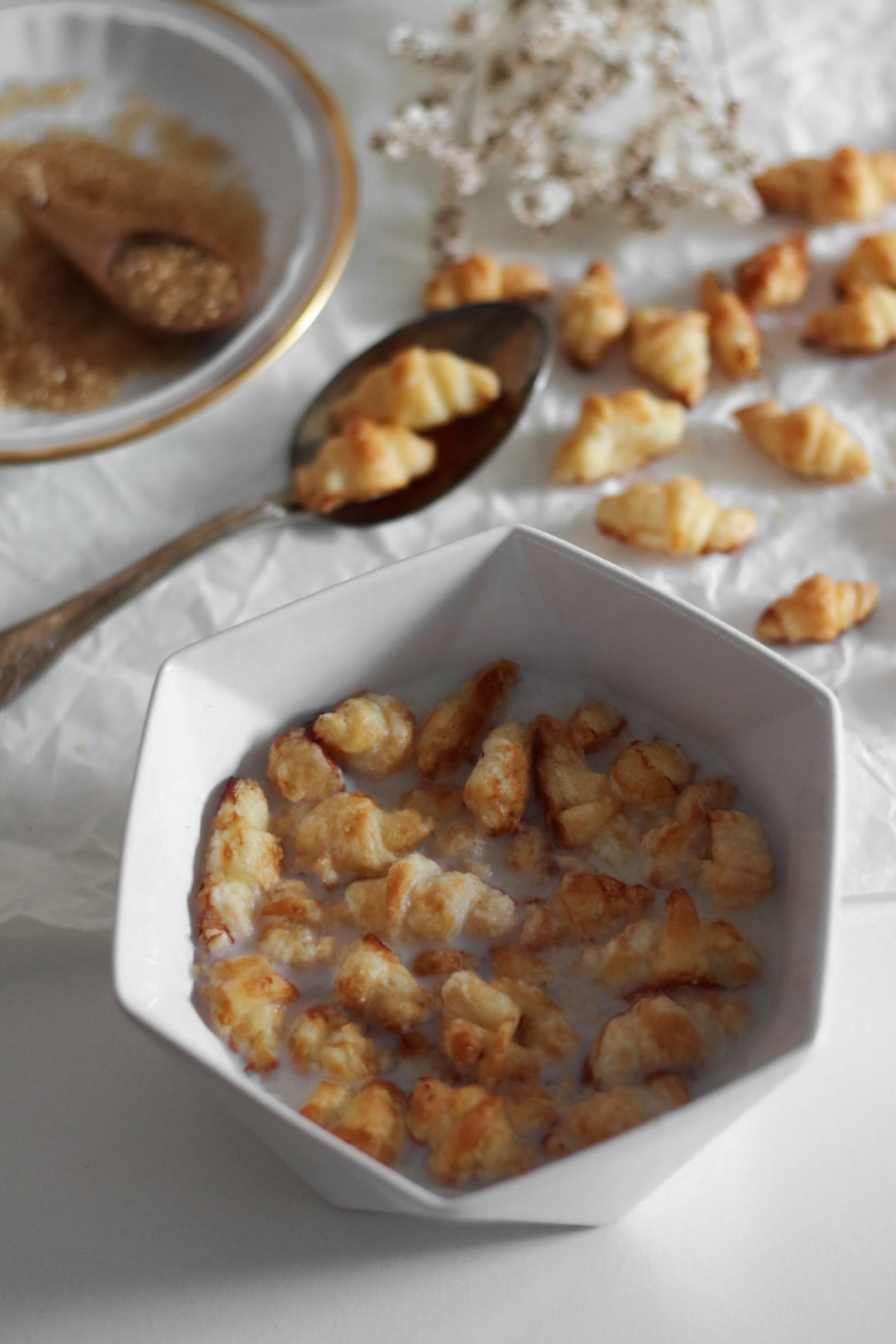 mini croissant cereali