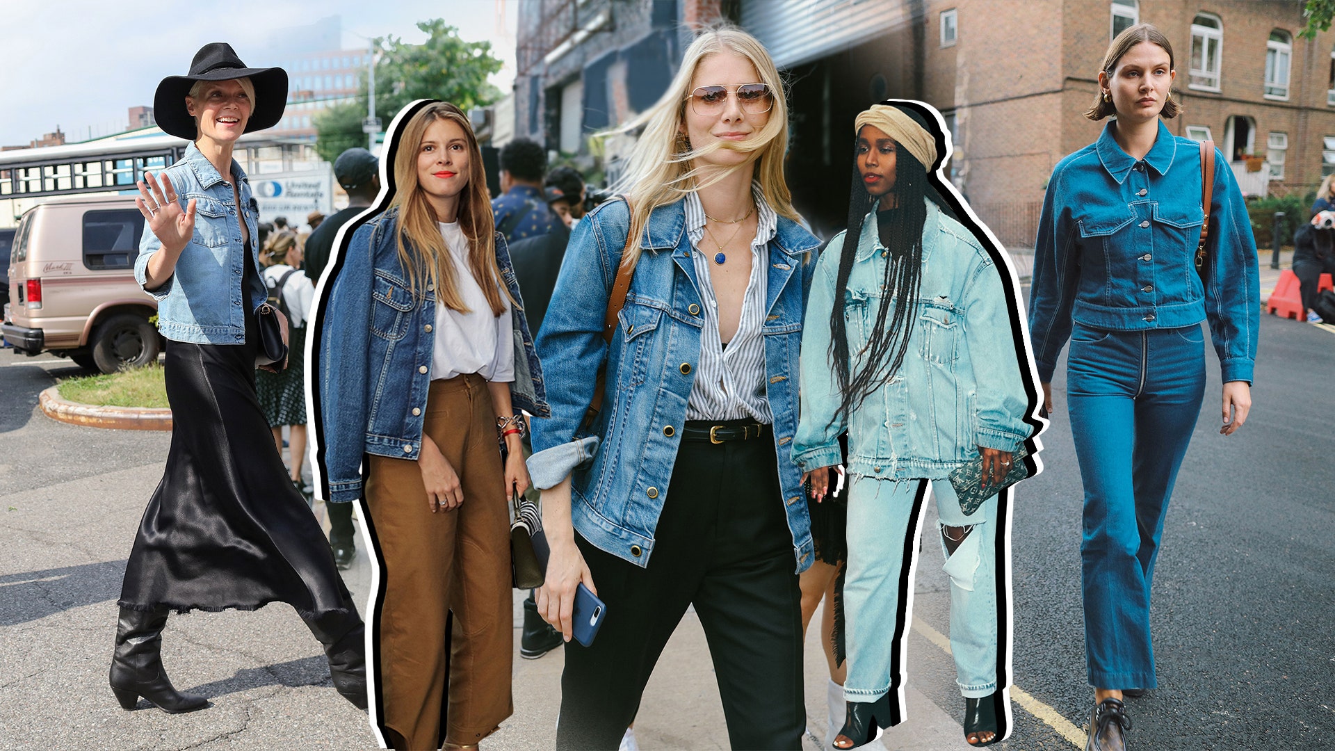 Come abbinare la giacca di jeans in estate Dressing and Toppings