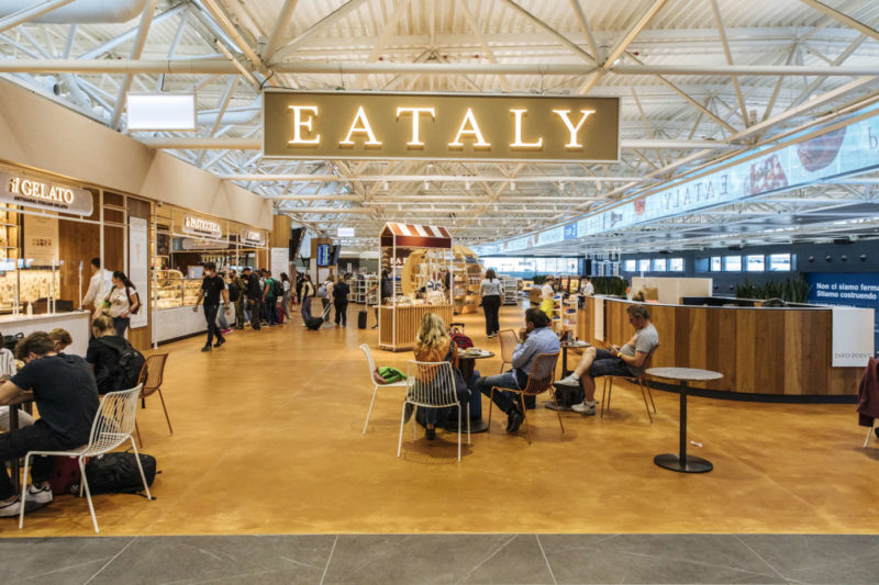 eataly fiumicino autogrill